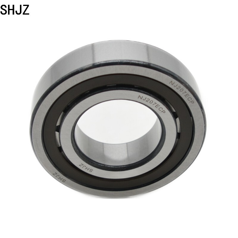 Хорошее качество SHJZ NJ207ECP 35*72*17mm однорядный цилиндрический роликовый подшипник