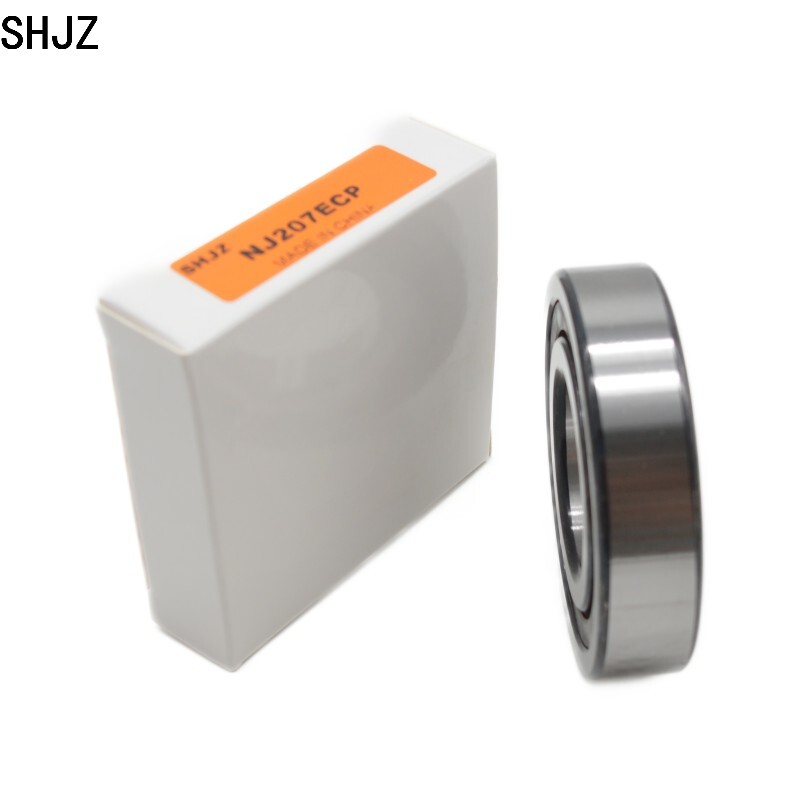 Хорошее качество SHJZ NJ207ECP 35*72*17mm однорядный цилиндрический роликовый подшипник