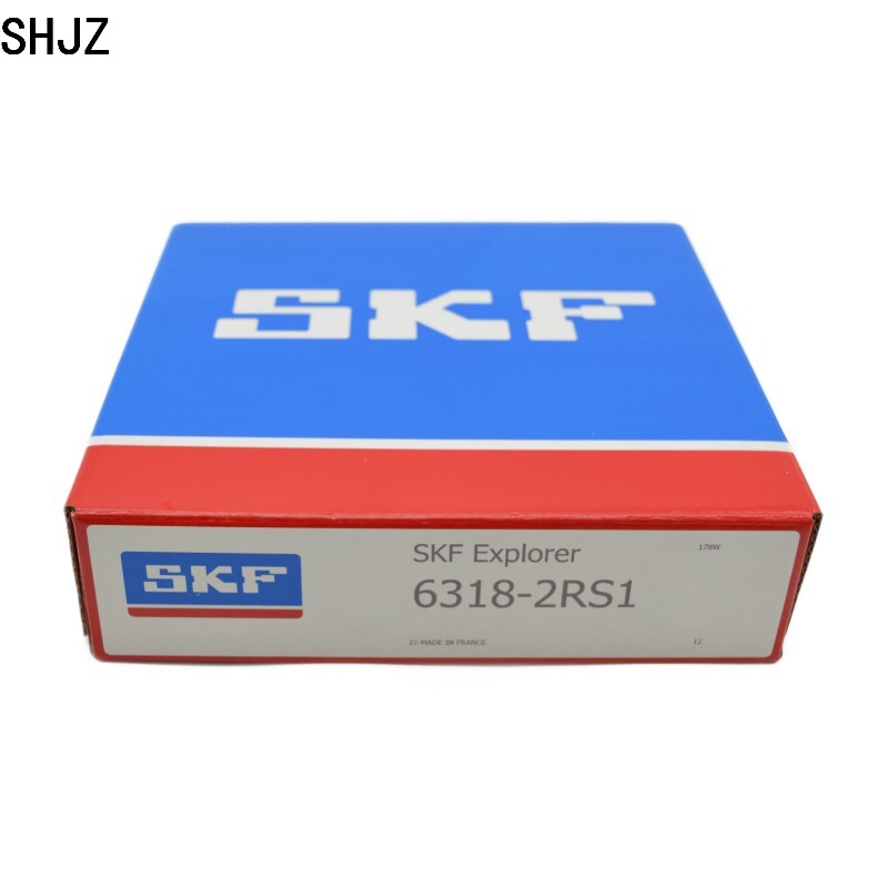 90*190*43 мм SKF 6318-2RS1 Низкое трение и высокая скорость 6318-2RS1 Радиальный шарикоподшипник с уплотнениями или экранами