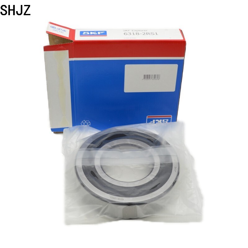90*190*43 мм SKF 6318-2RS1 Низкое трение и высокая скорость 6318-2RS1 Радиальный шарикоподшипник с уплотнениями или экранами
