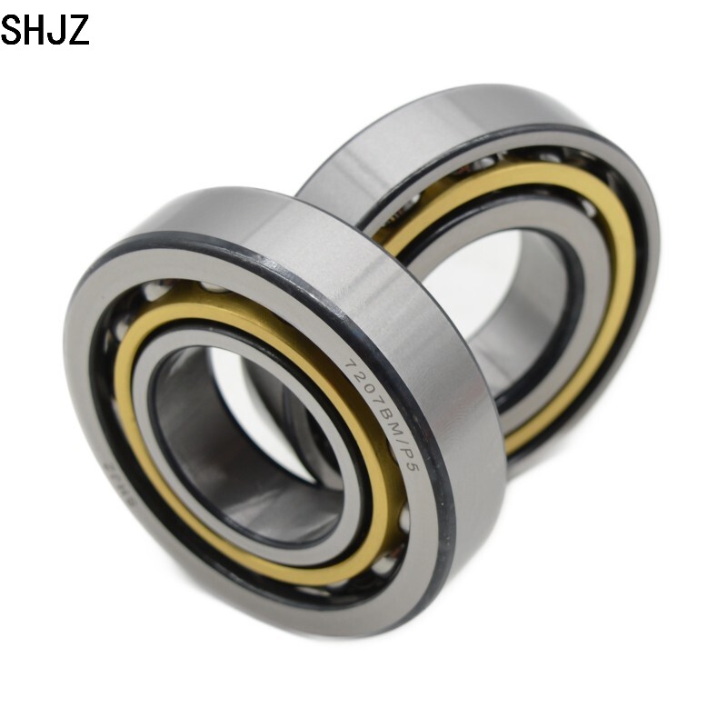 SHJZ 35*72*17 мм подшипник 7207BM/P5 Радиально-упорный шарикоподшипник