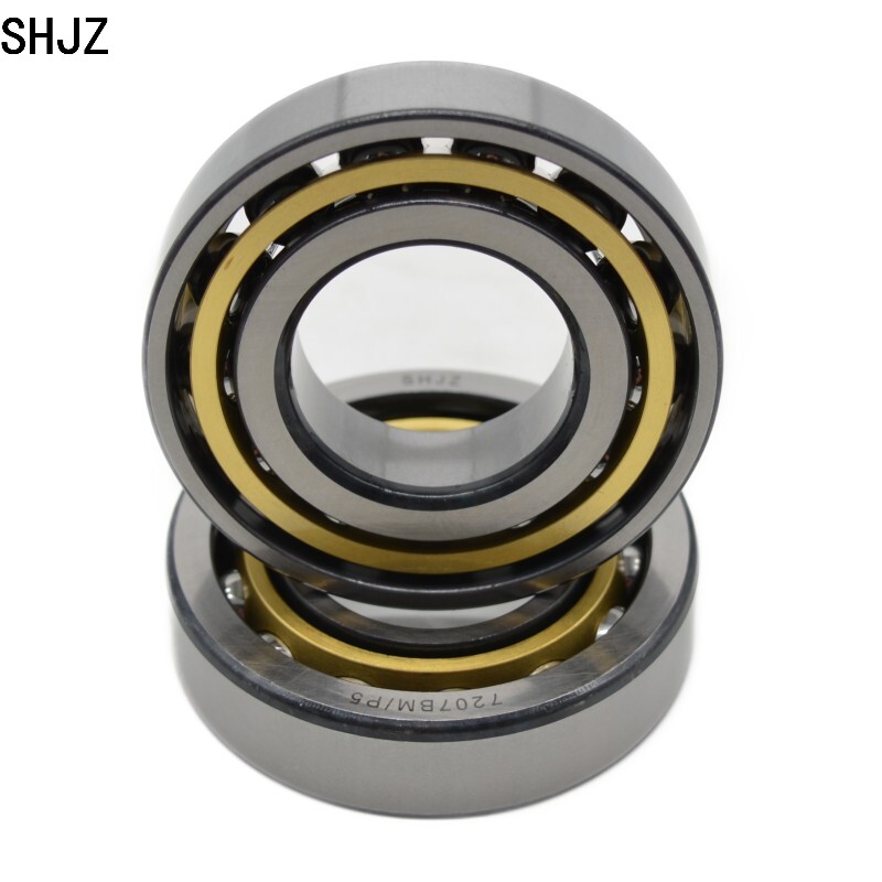 SHJZ 35*72*17 мм подшипник 7207BM/P5 Радиально-упорный шарикоподшипник
