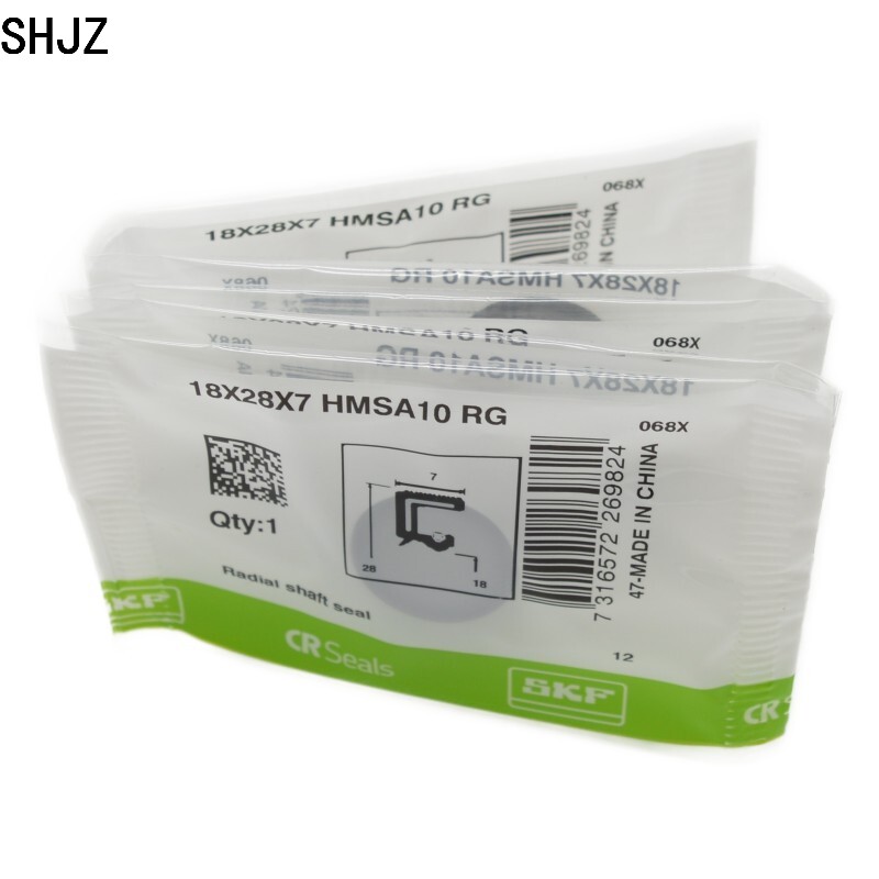 Оригинальный SKF Радиальное уплотнение вала 18X28X7 HMSA10RG масляное уплотнение