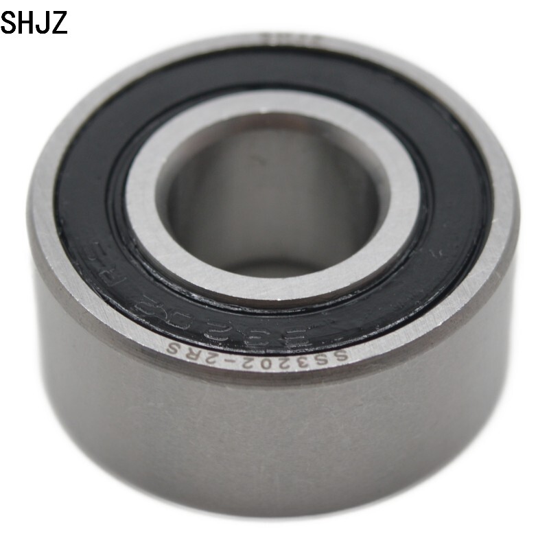 SHJZ SS3202-2RS 15*35*15.9mm Двухрядные радиально-упорные подшипники из нержавеющей стали