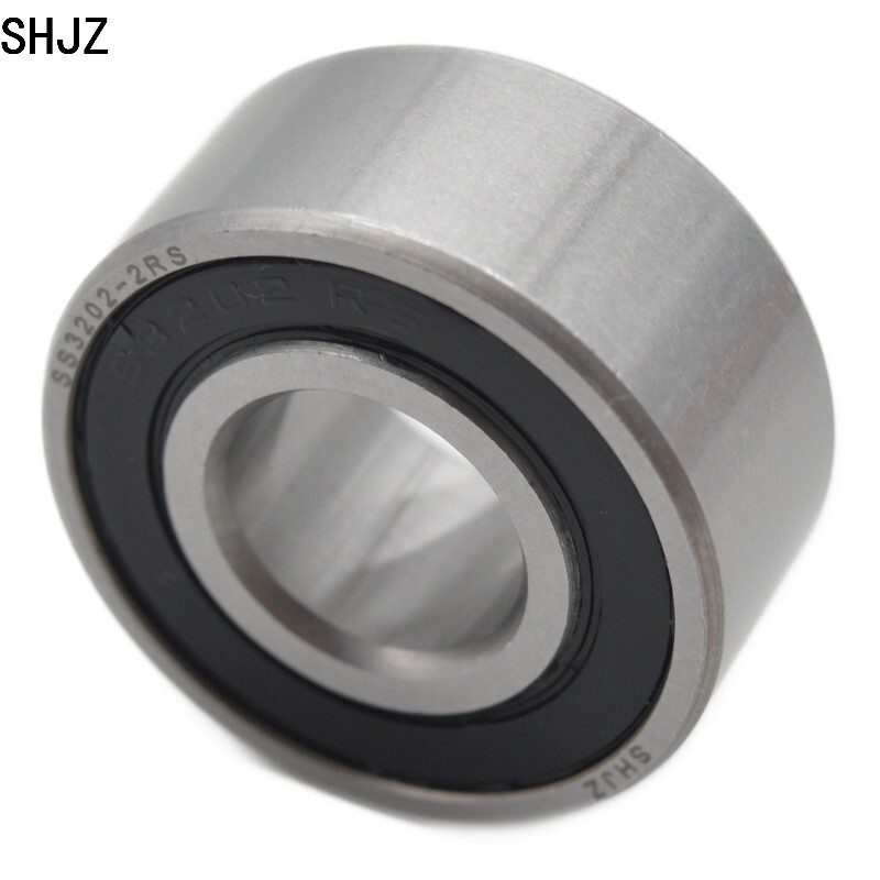 SHJZ SS3202-2RS 15*35*15.9mm Двухрядные радиально-упорные подшипники из нержавеющей стали