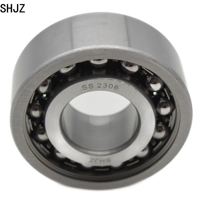 Подшипник шариковый самоустанавливающийся SS2306 из нержавеющей стали SHJZ 30*72*27мм