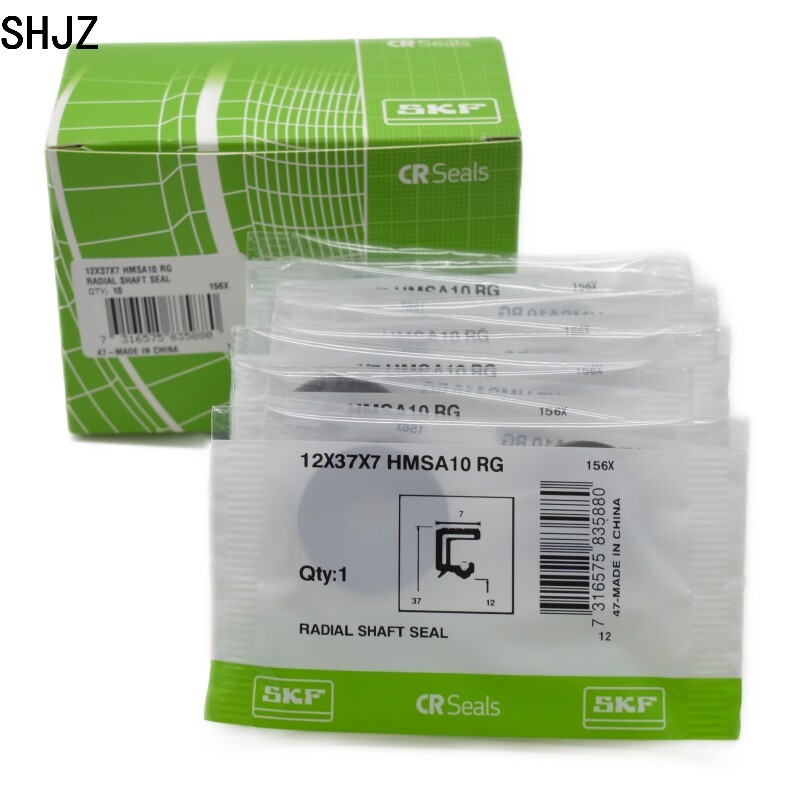 Уплотнение SKF 12X37X7HMSA10RG Радиальное уплотнение вала для масла или смазки