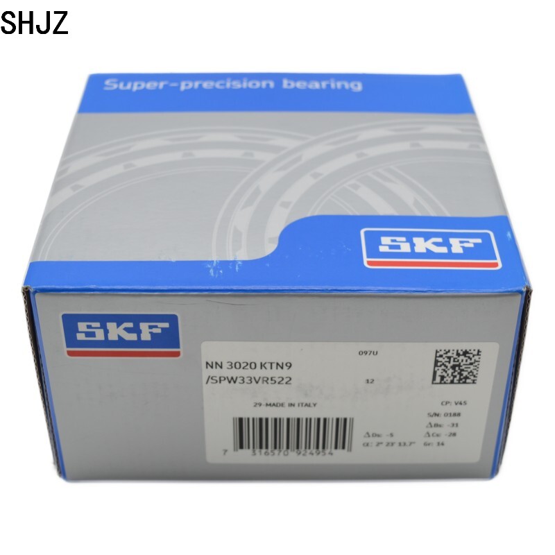 Подшипник SKF 100X150X37 мм NN3020KTN9/SPW33VR522 Сверхточный двухрядный цилиндрический роликовый подшипник