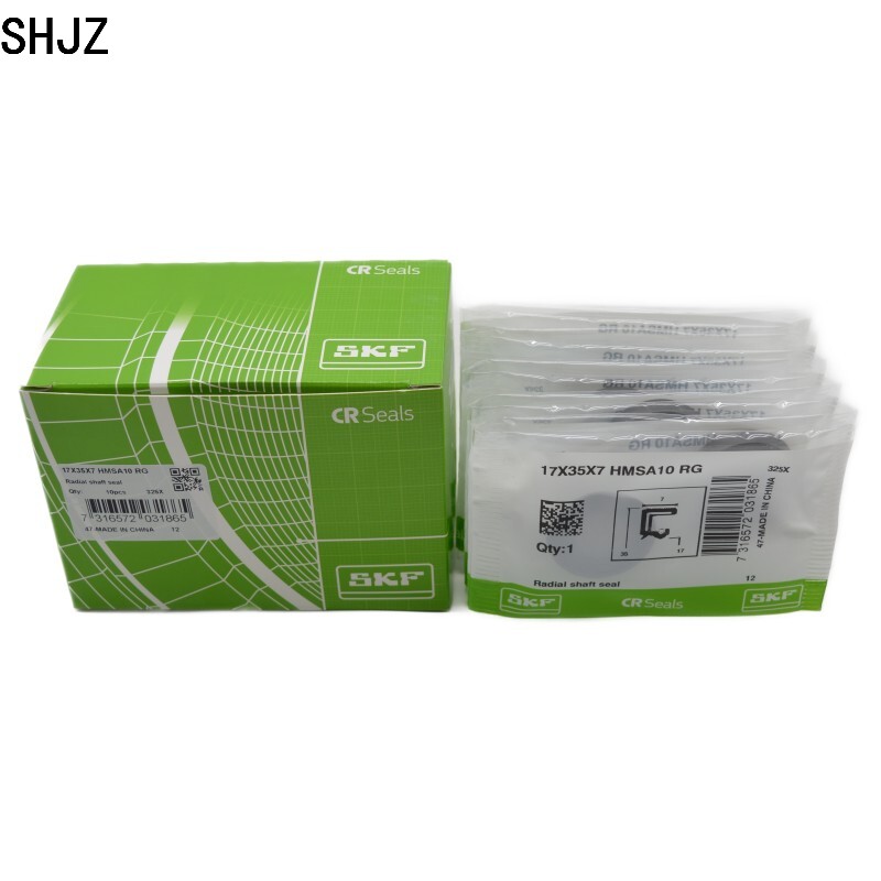 SKF NBR уплотнение 17X35X7 HMSA10 RG радиальное сальниковое уплотнение