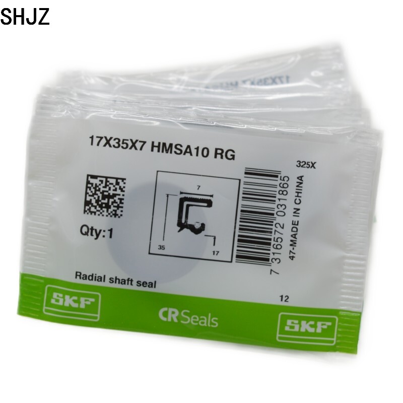 SKF NBR уплотнение 17X35X7 HMSA10 RG радиальное сальниковое уплотнение