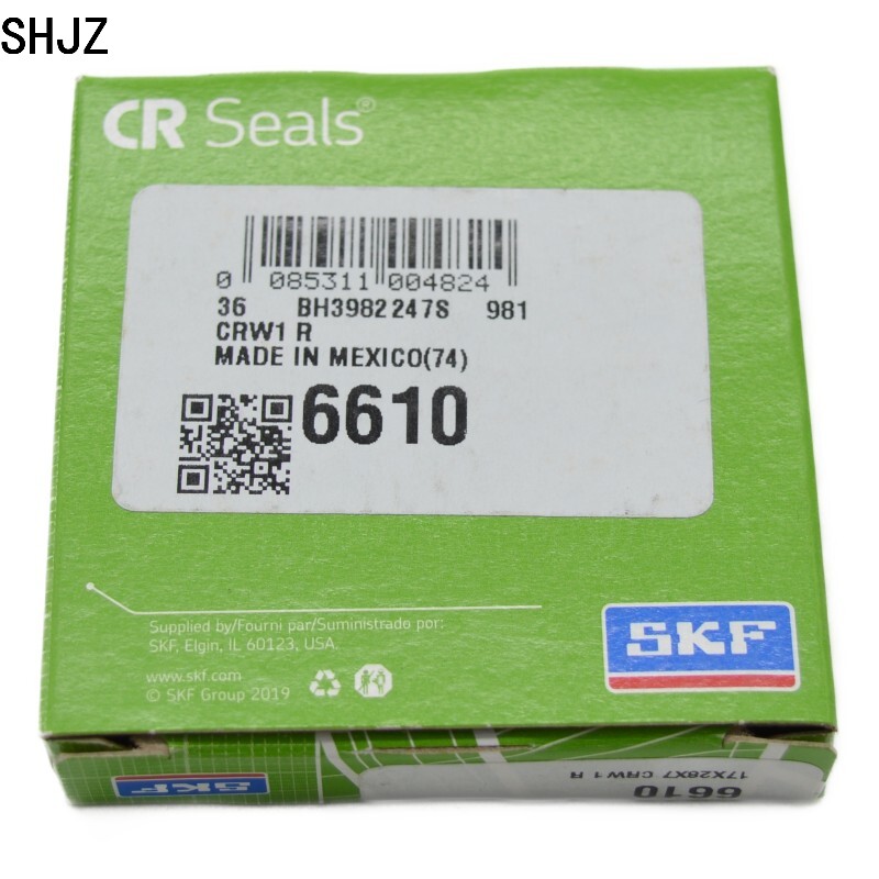 Уплотнение SKF 6610 17X28X7 CRW1 R Радиальное уплотнение вала с металлическим корпусом