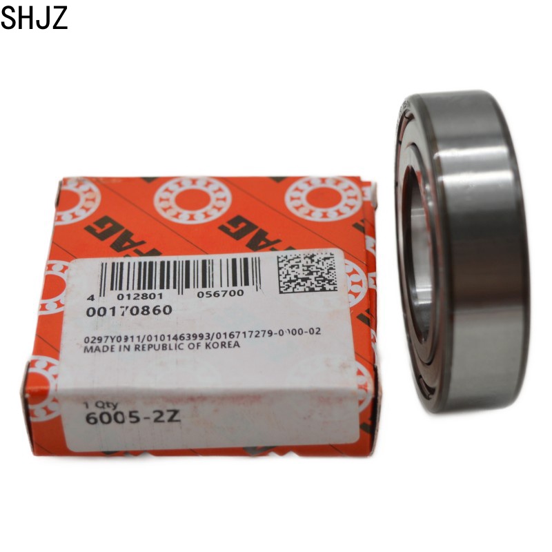 25X47X12mm Оригинальный подшипник FAG 6005-2Z, радиальный шарикоподшипник