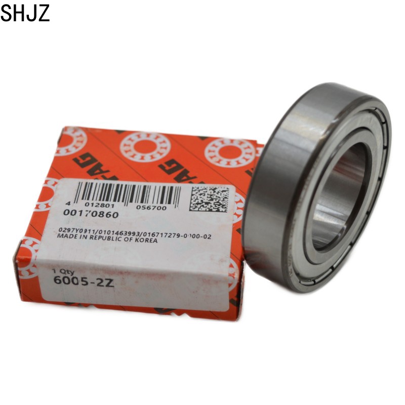 25X47X12mm Оригинальный подшипник FAG 6005-2Z, радиальный шарикоподшипник