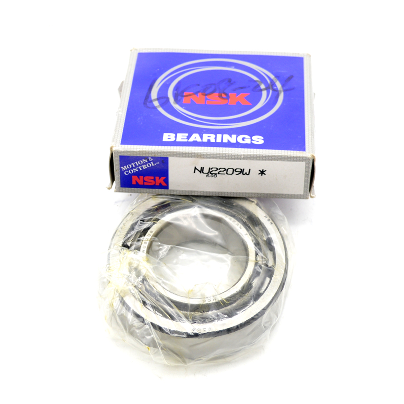 Оригинальный однорядный цилиндрический роликовый подшипник NSK 45x85x23 мм NU2209W