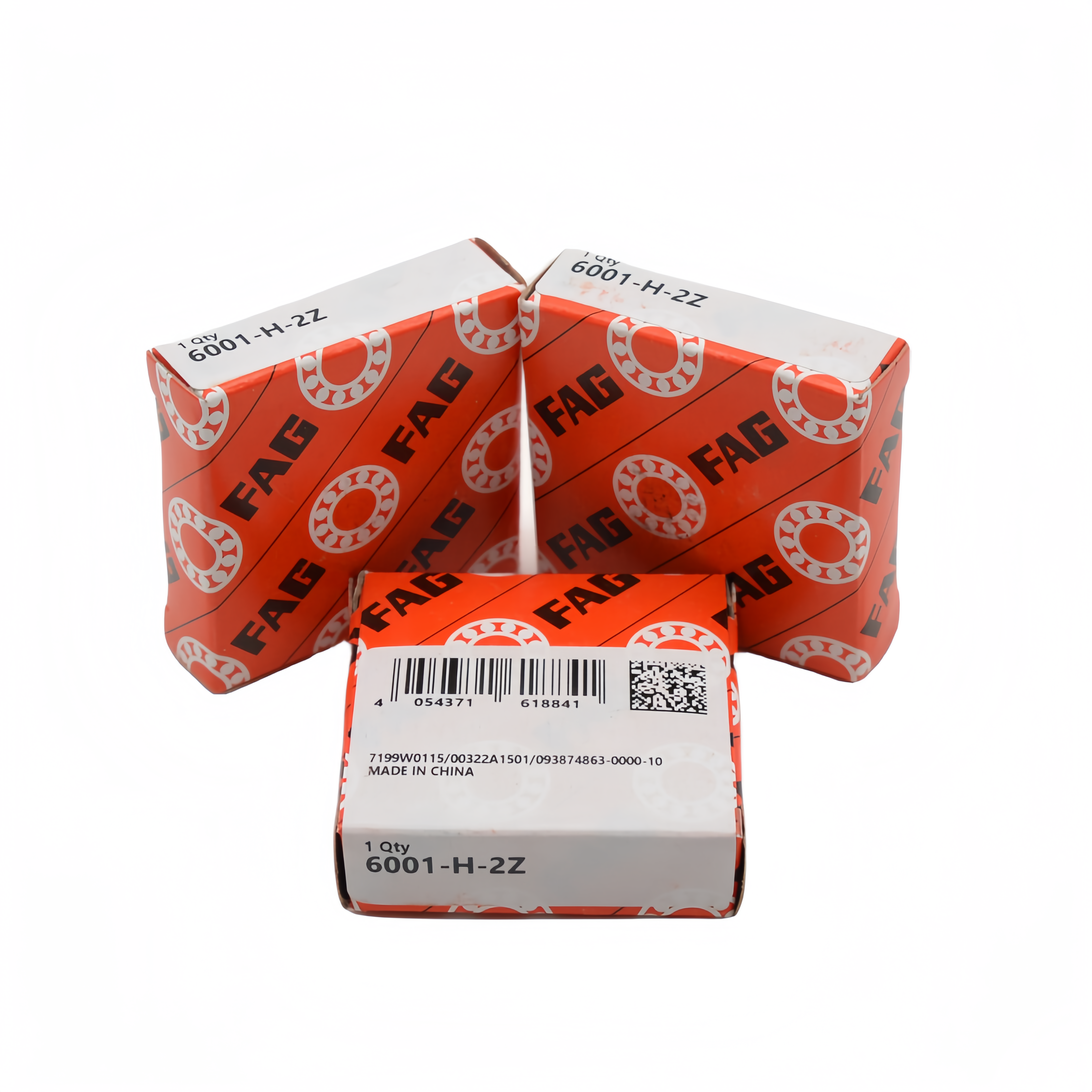 Оригинальный шарикоподшипник FAG 6001-H-2Z Шарикоподшипник с глубоким пазом 6001 H 2Z 6001ZZ