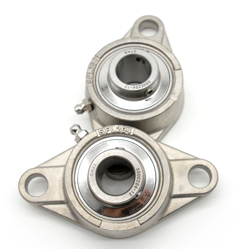 Подшипник SHJZ SUCFL204-12 с седлом SUCFL204-12, пластиковый опорный подшипник с сиденьем из нержавеющей стали