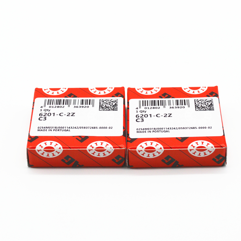 Германия оригинальный подшипник 6201-C-2Z размер 12*32*10 мм глубокий шарикоподшипник паза FAG