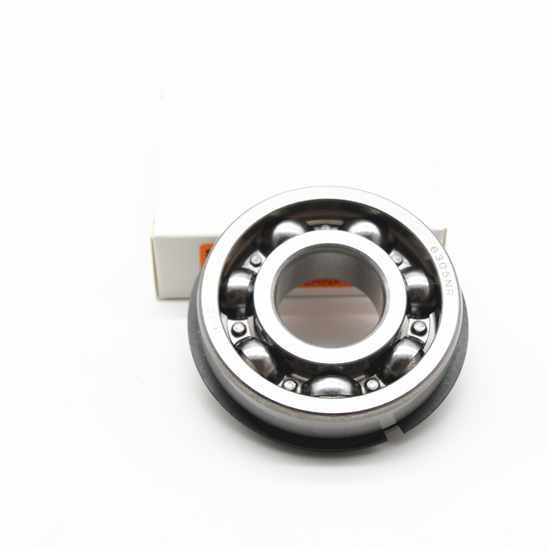 Шарикоподшипник паза SHJZ 6305NR 25*62*17mm глубокий с стопорным кольцом