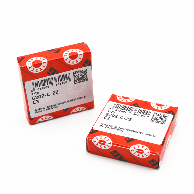 15*35*11 мм оригинальный шарикоподшипник с глубоким пазом подшипника FAG 6202-C-2Z/C3