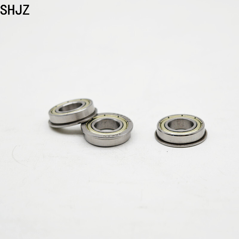 中国 F6800ZZ 法兰深沟球轴承 10x19x5mm 铬轴承