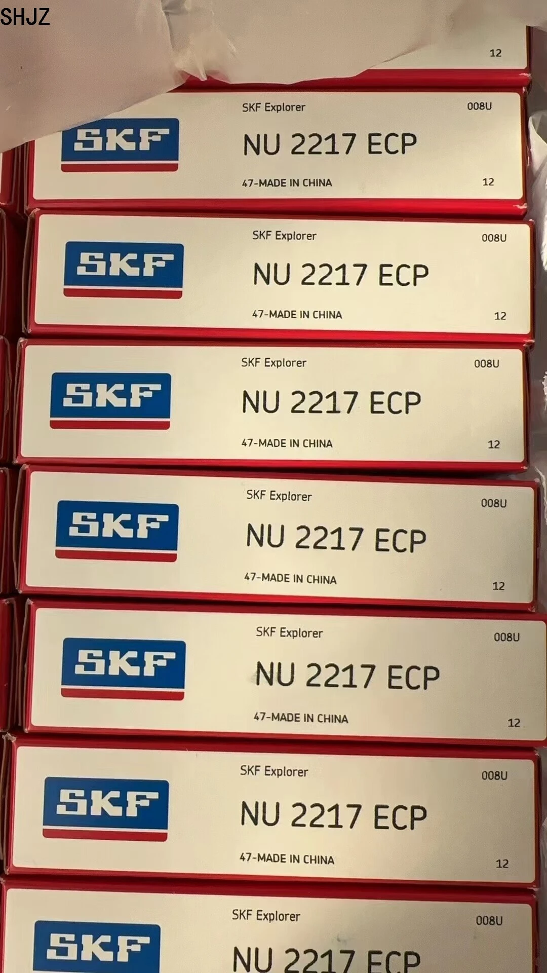 85*150*36mm SKF轴承NU 2217ECP 单列圆柱滚子轴承