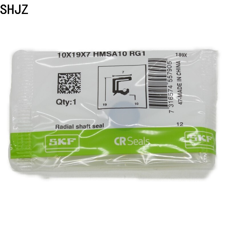 10X19X7mm 径向轴封 SKF 10X19X7 HMSA10 RG1 油封或脂封