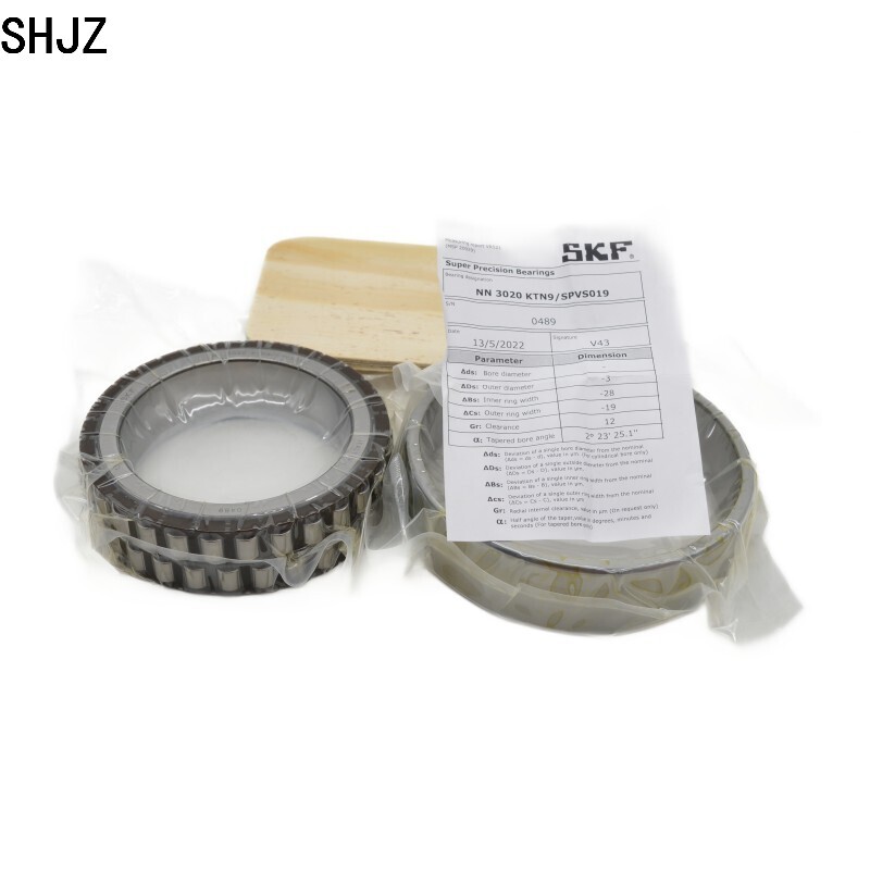 100*150*37mm 锥孔 SKF 轴承 NN3020KTN9/SPVR522 超精密双列圆柱滚子轴承