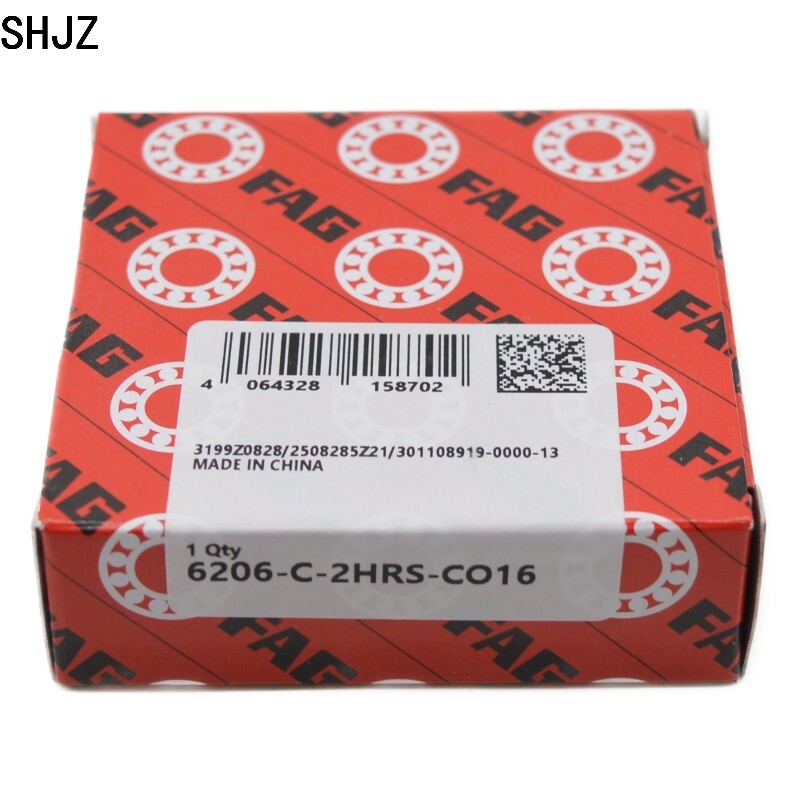 30*62*16mm FAG 轴承 6206-C-2HRS-CO16 深沟球轴承