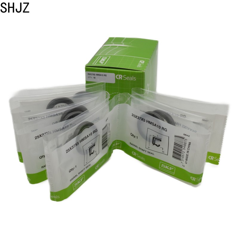 原装SKF丁腈橡胶密封圈25X37X5 HMSA10RG径向轴封
