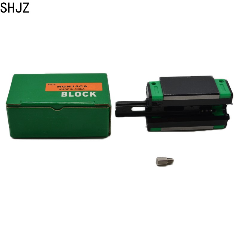 SHJZ HGH15CA 直线滑动轴承，适用于15mm直线导轨的标准方形直线滑块轴承座