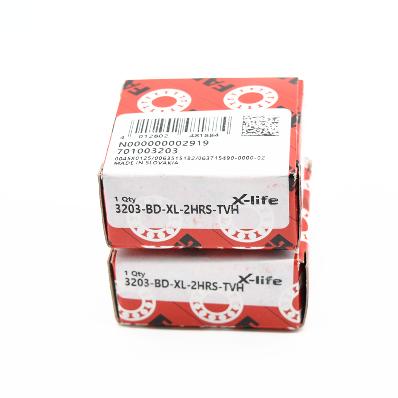 17*40*17.5mm FAG轴承3203-BD-XL-2HRS-TVH双列角接触球轴承
