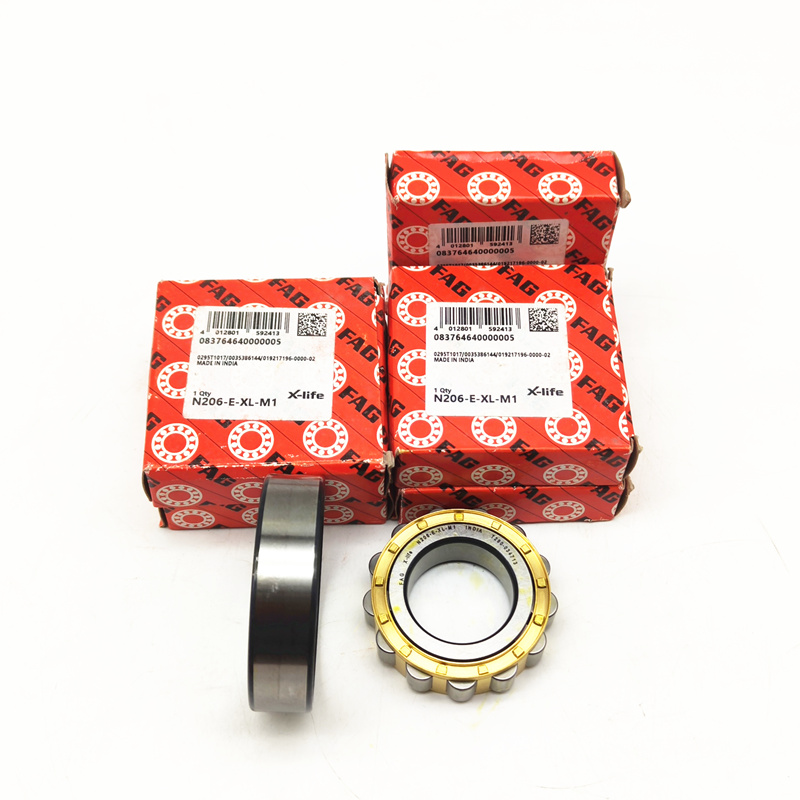 30*62*16mm原装FAG轴承N206E-XL-M1圆柱滚子轴承