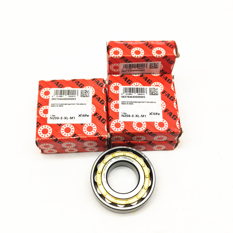 30*62*16mm原装FAG轴承N206E-XL-M1圆柱滚子轴承