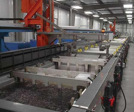 Enfriador de anodizado y enchapado