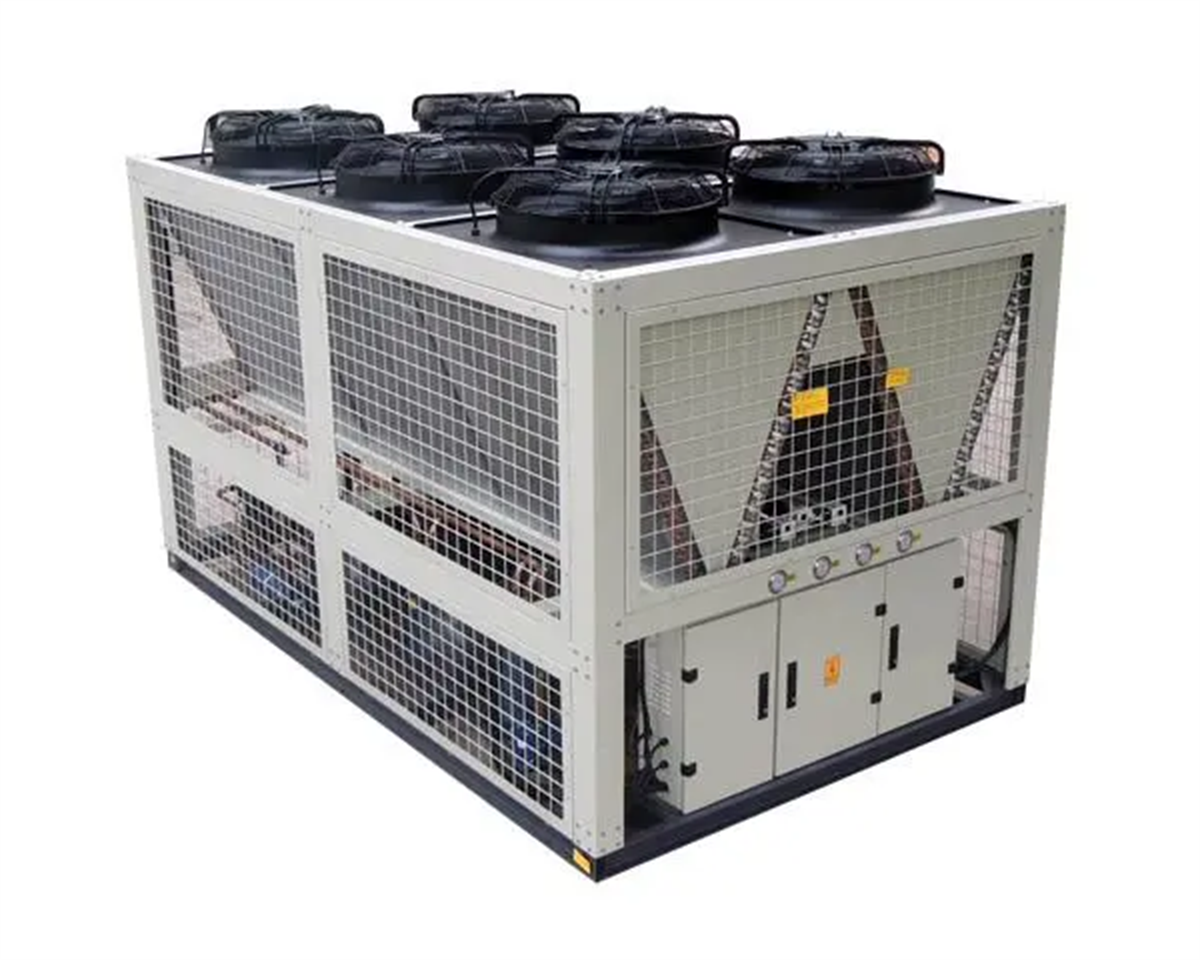 Enfriadores industriales Enfriadores enfriados por aire Capacidad de enfriamiento de 50 toneladas a 150 toneladas 