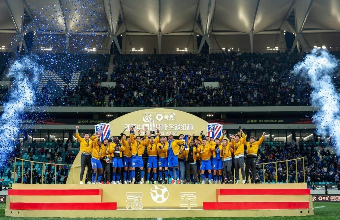 Winning the championship | DeNaiYou warmly congratulates Shanghai Shenhua on their successful start to the 2025 Chinese Football Association Super Cup
