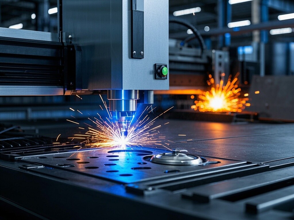 Cortador a laser de chapa vs corte a plasma: O que é que ganha?