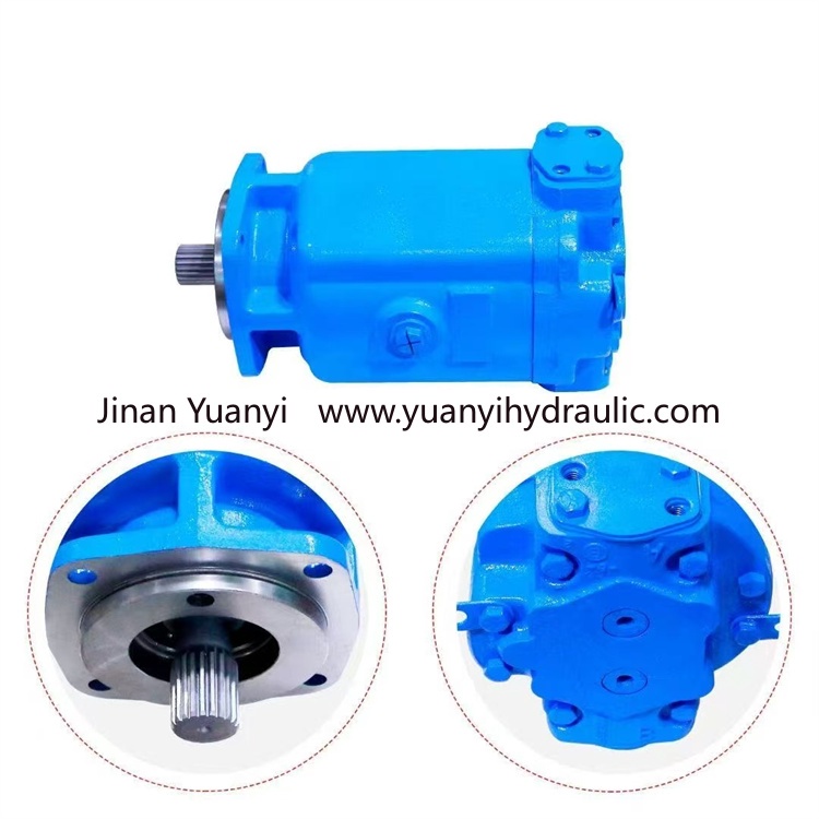 Motor hidráulico de pistones Eaton 5433 6433 aplicable para mezcladora de concreto, motor hidráulico axial 5433