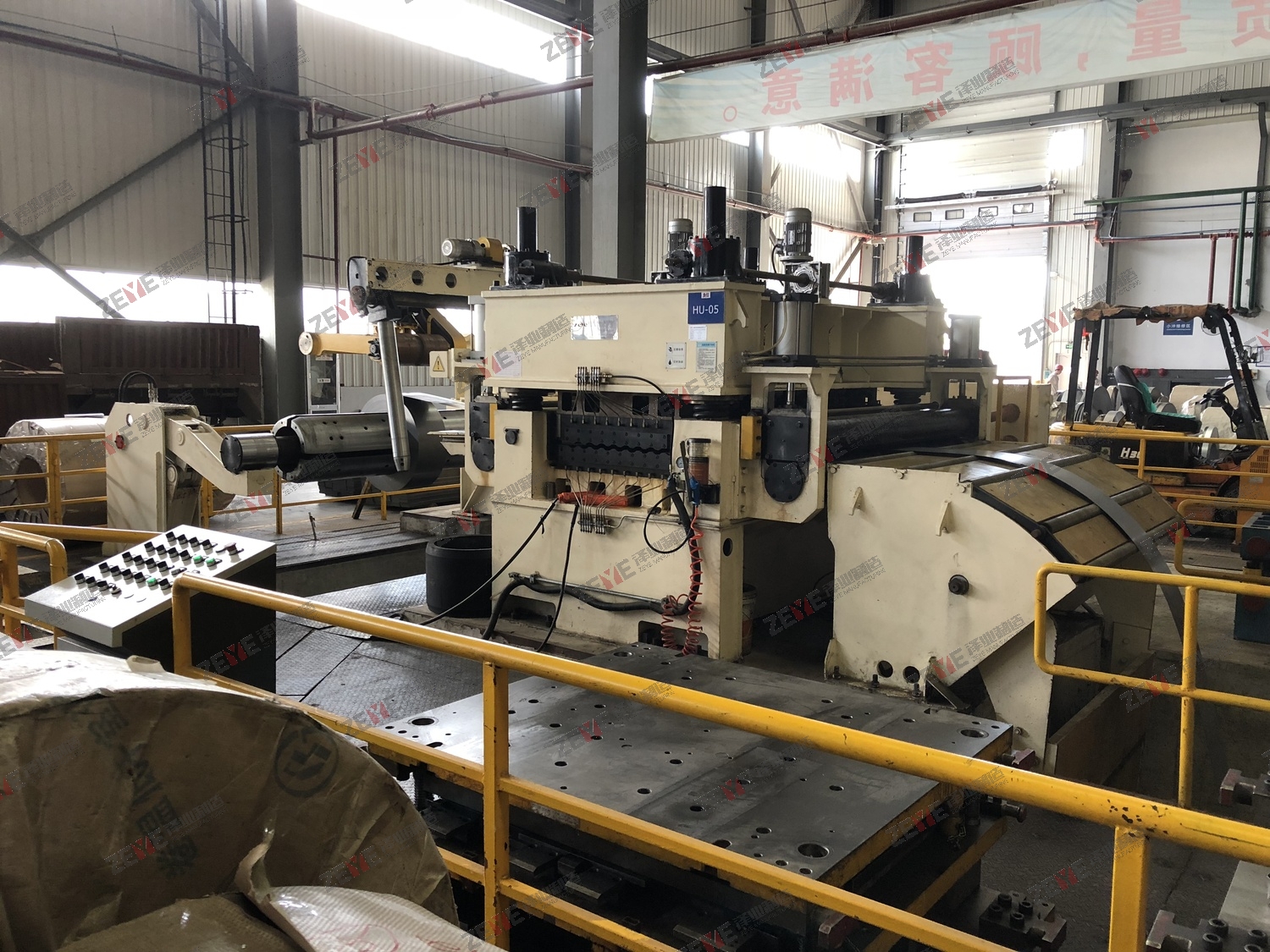 Línea de corte de punzonado