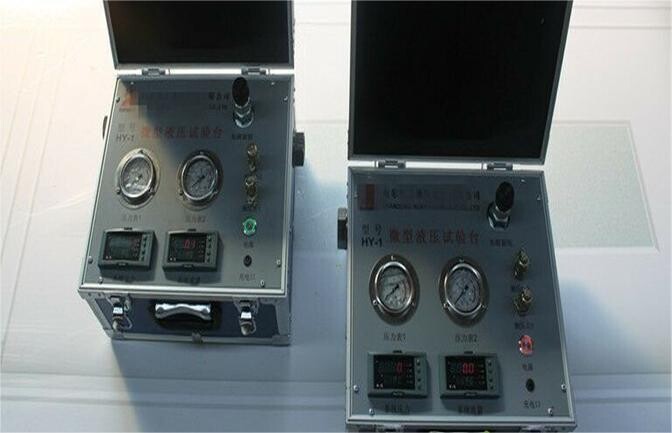 Probador hidráulico utilizado con éxito en el mantenimiento del sistema hidráulico de excavadoras