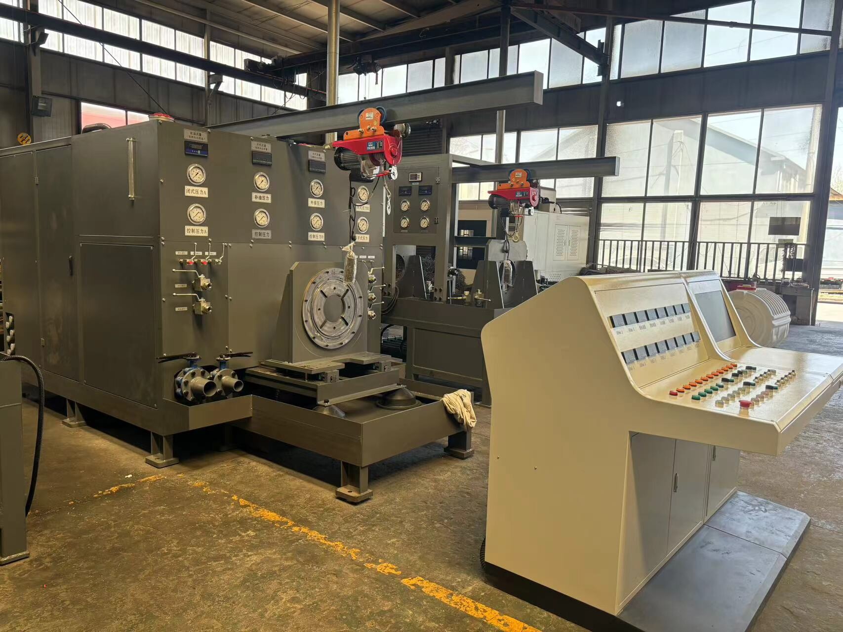 Banco de pruebas de bombas hidráulicas