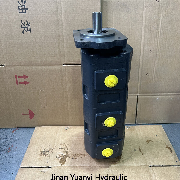 Bomba hidráulica de triple engranaje Crane JHP2063/2050/2040, bomba de engranajes de grúa