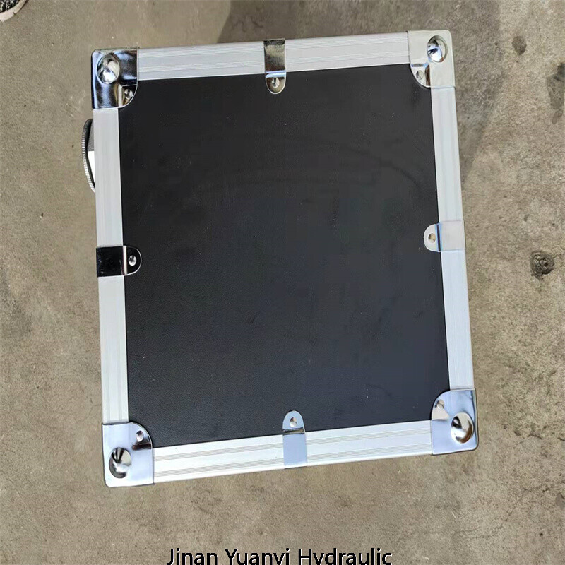 Comprobador de reparación de bombas hidráulicas portátil, comprobador de presión y caudal de motores hidráulicos digitales