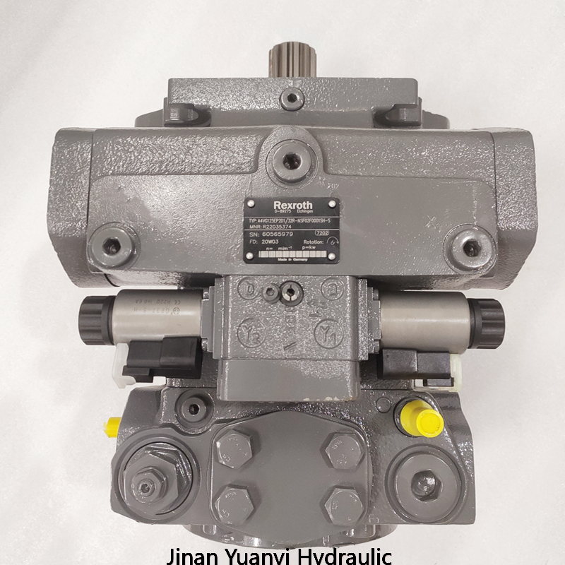 Bomba de pistón hidráulica Rexroth A4VTG90HW/32R para mezcladora de hormigón