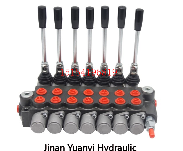 P40, P80 and P120 directional control Hydraulic valve, 2P40 2P80 Series Valve,1-7 spools Valve
