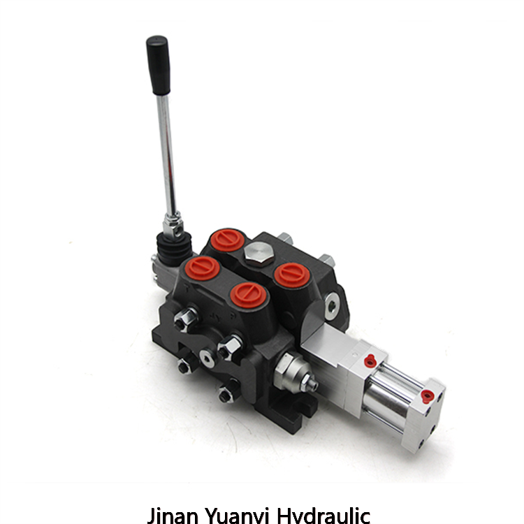 Válvulas de control direccional hidráulicas manuales 2P40 3P40 Válvula hidráulica P40