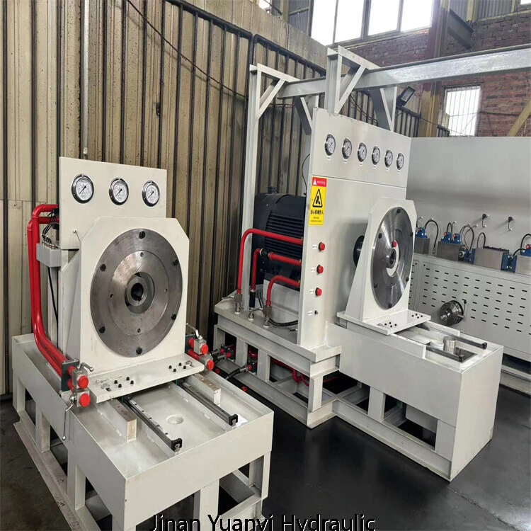 Banco de pruebas de bomba hidráulica de alta presión de 160 KW, equipo de prueba de presión y flujo de motor de pistón de 110 KW