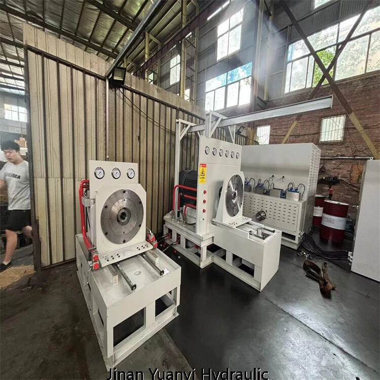 Banco de pruebas de bomba de pistón de alta presión de 160KW 110KW, equipo de prueba de presión y flujo de motor de pistón