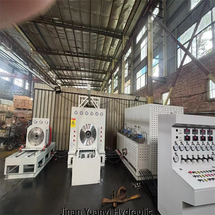 Banco de pruebas de bomba de pistón de alta presión de 160KW 110KW, equipo de prueba de presión y flujo de motor de pistón