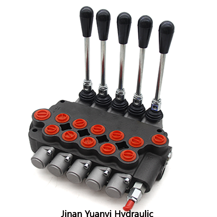 Válvula seccional monobloque distribuidora hidráulica SD8 SD11 para tractor 